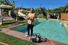 Solution antifeu REPLI présentée par un ancien marin-pompier à Marseille pour protéger les maisons contre les incendies